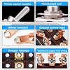 Self Reset/Self-locking Rocker Switch 2/3/4/6/8/9/12Pin Copper Pin Toggle Switch High Current 32A 250VAC Power Button Switch