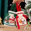 High-End Christmas Apple Candy Canvas Gift Box and Bag