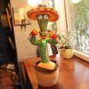 Dancing Cactus Toy: Talking & Recording Doll for Babies 0-1 Year Old