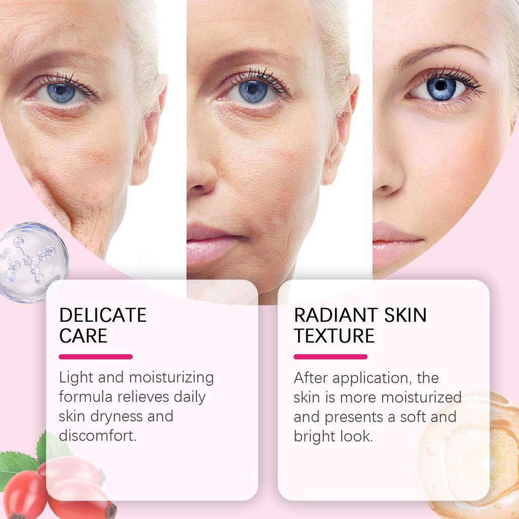 Rosehip Seed Facial Oil Deeply Hydrates, Moisturizes And Nourishes The Skin, Providing Long-lasting Nourishment And Anti-aging Plant Oil60ml