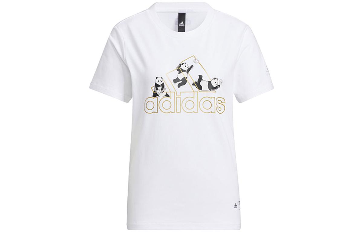 Adidas Set in Sleeve T Shirt Women s White HT6900 M