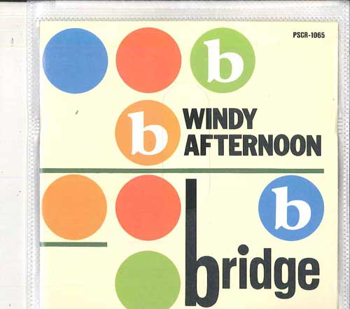 

CD BRIDGE - Windy Afternoon PSCR1065 Japan ObiPop Used