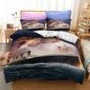 Set Biancheria da Letto Titanic Singolo Matrimoniale Per Ragazzi Ragazze Regalo Piumone Tessile per la Casa Amante Jack e Rose Copripiumone Romantico