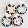 Bunny Chocolat Frill Rosette with Chocolate Milk Rabbit Ears, Ita-Rosette Badge with Magnet, Blue [Used]