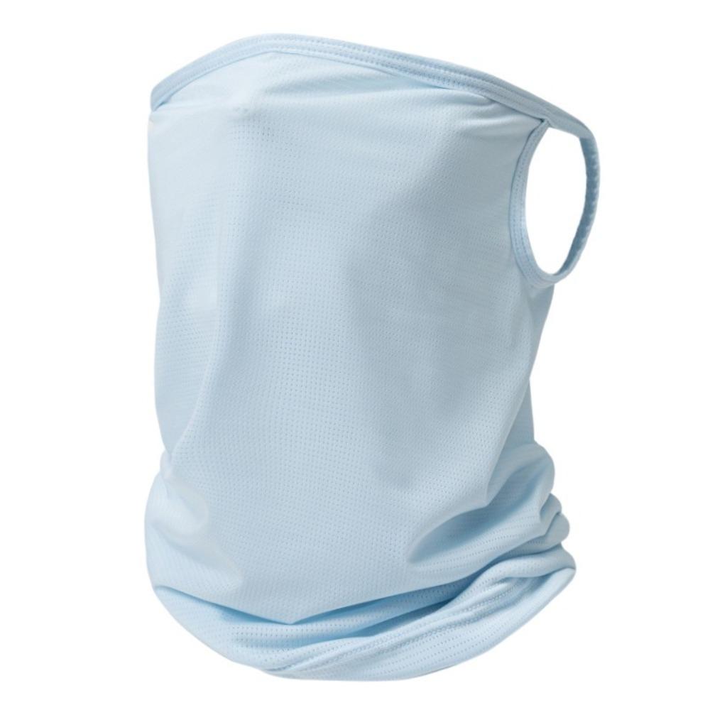 

Breathable Full Face Mask Anti-UV Neck Gaiter New Sunscreen Mask Outdoor Sports синій
