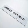 CSU3  1pc 3D ABS Car Decorative Car Stickers Bright black/Silver Defender Back Door Letter Logo Badge Accessories