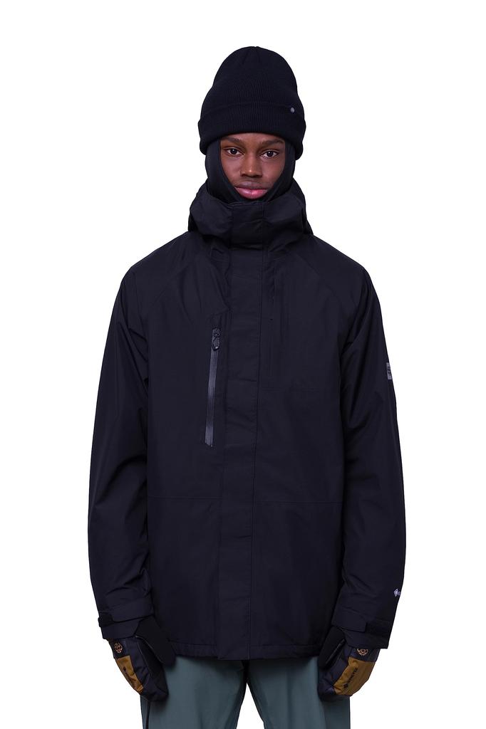Six Eight Six CORE SHELL Snowboard Winter Men's GORE-TEX JACKET, Jacket, 2022-2023, 686-core-jacket-L-M2W107-BLACK