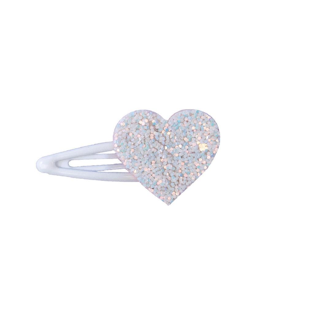 Candy Color Heart & Star Cartoon Bang Hair Clips for Kids