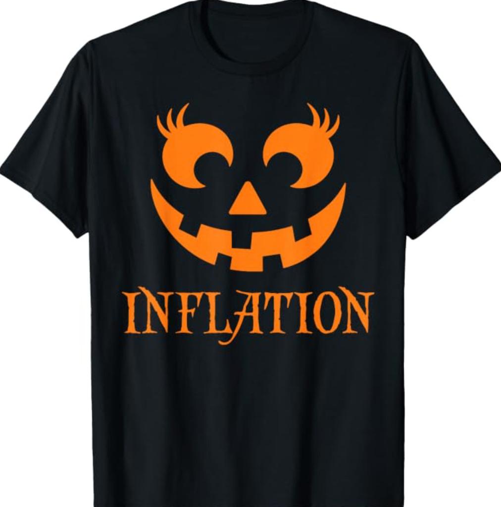 Inflation Halloween Costume Couples Matching T-Shirt