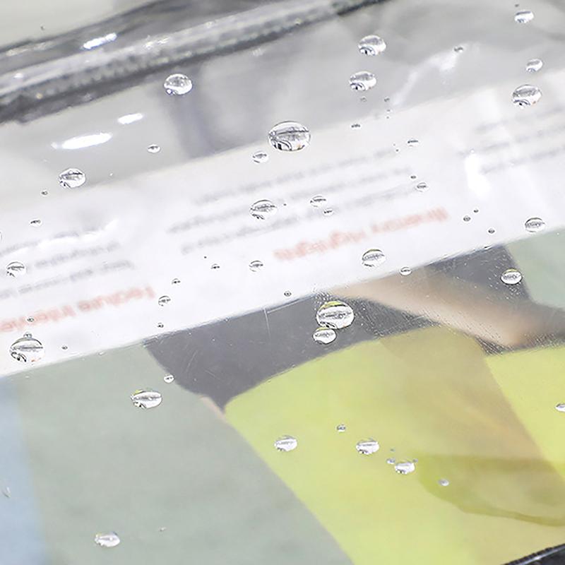 Rucsac Transparent Mic Simplu Geantă cu Fermoar Vară Potrivit cu Orice Genți de Mână Transparente din PVC Genți Portofele Geantă pentru Telefon