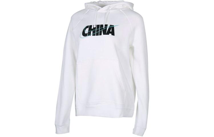 Nike Sweatshirts Women s White Hooded Moderate Other CU1624-100 S