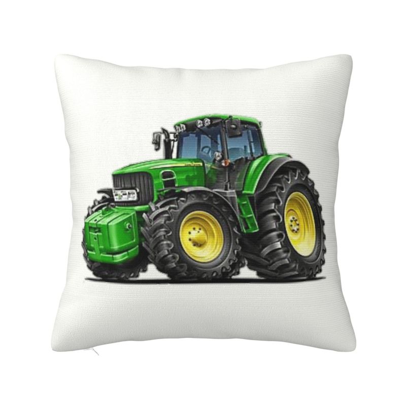 

Наволочка для трактора Домашня декоративна Каваї Подушка для стільця Квадратна наволочка 30x30cm 12x12in