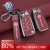 Pour Voiture VOLKSWAGEN Alliage de Zinc Clé Intelligente à Distance Étui Coque pour VW Volkswagen MK7 Golf 7 Tiguan MK2 pour Seat Ibiza Leon FR