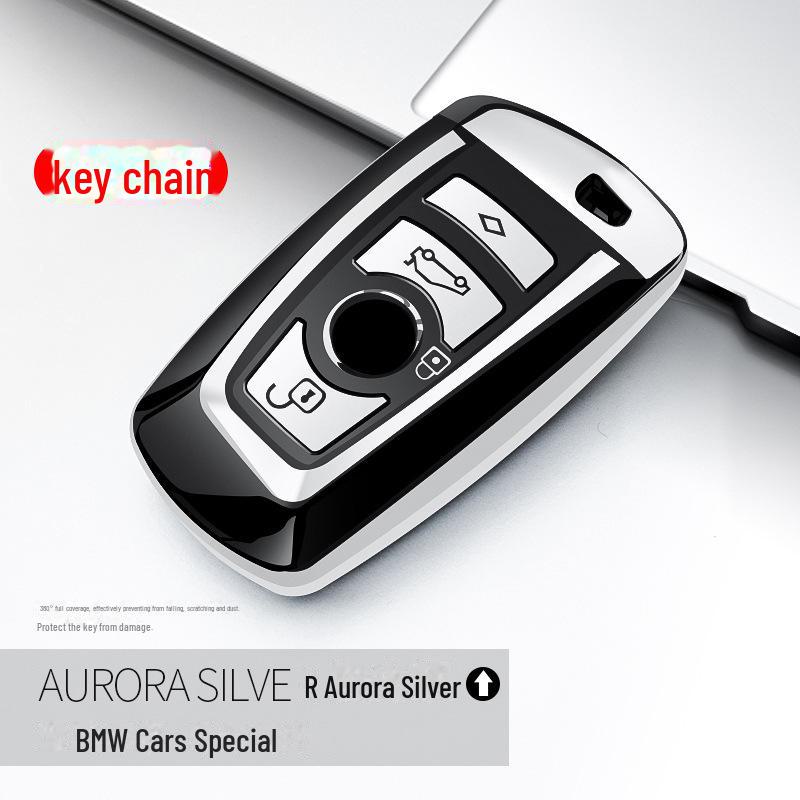 

Чехол для ключа BMW 5 серии, 320li, 525/535X6 TPU Shell Single Shell