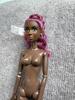 1/6 Dark Skin Tone Doll Figures Heads Joints Movable Solid Doll 30cm DIY Doll Playing Parts