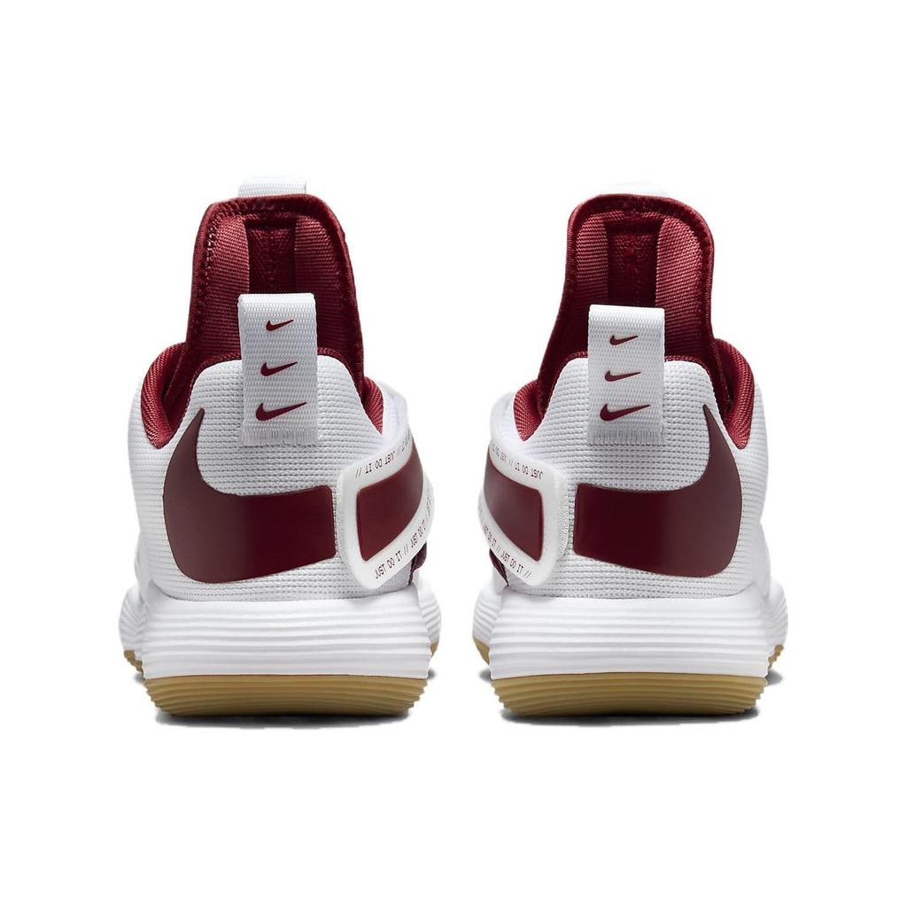 Nike React HyperSet LE White Team Crimson Men's Indoor Court Shoes DJ4473-101