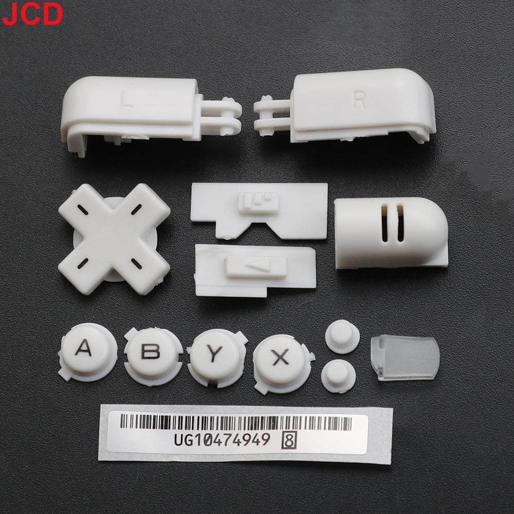 

JCD Replacement A B X Y L R D Pad Cross Button Full Button Set For DS Lite NDSL Buttons For DS Lite For NDSL Console белый
