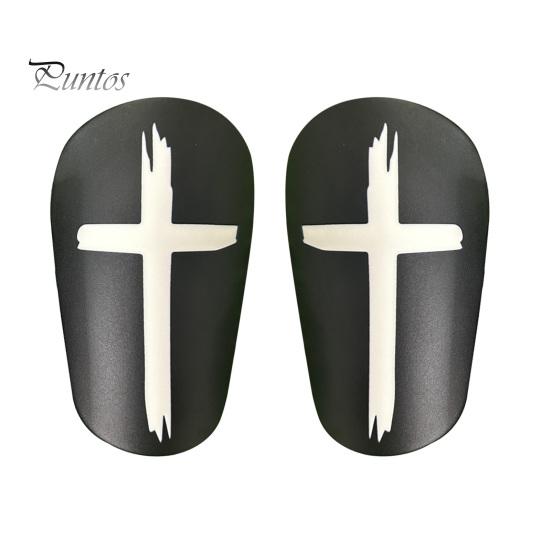 1 Paar Mini-Schienbeinschoner für Fußball, rutschfest, für Kinder, Teenager, Erwachsene, Fußballspieler, Miniatur-Schienbeinschoner, Schutzausrüstung für Fußballspiele