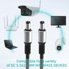DC5521 To DC5521 Power Extension Cable DC5521 Male To Male Connector, Compatible for a Variety of DC 5.5X2.1MM Interface Devices