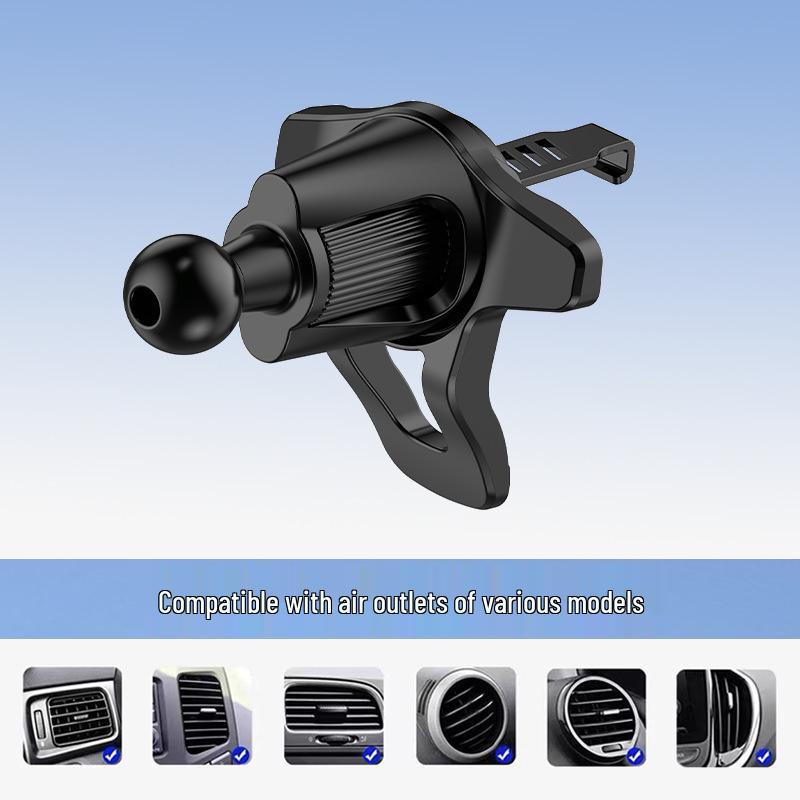 Anti-Shake Air Vent Phone Holder with Thickened 22mm Clip