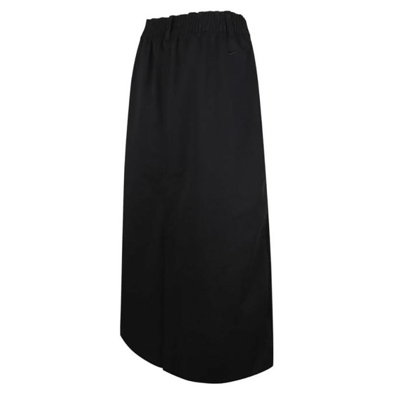 Nike Fashion Versatile Comfortable Casual Long Skirt Women skirts Black HQ8023010