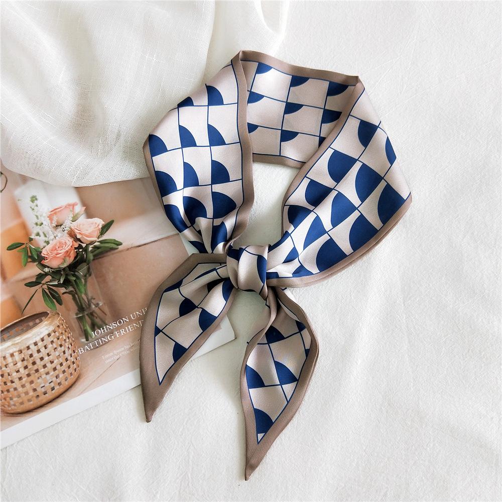 Neue Schals Seidenschals Damen Frühlings- und Herbstsaison Lange dekorative professionelle Schals Sommer Dünne Stile gepaart mit stilvollen Hemden