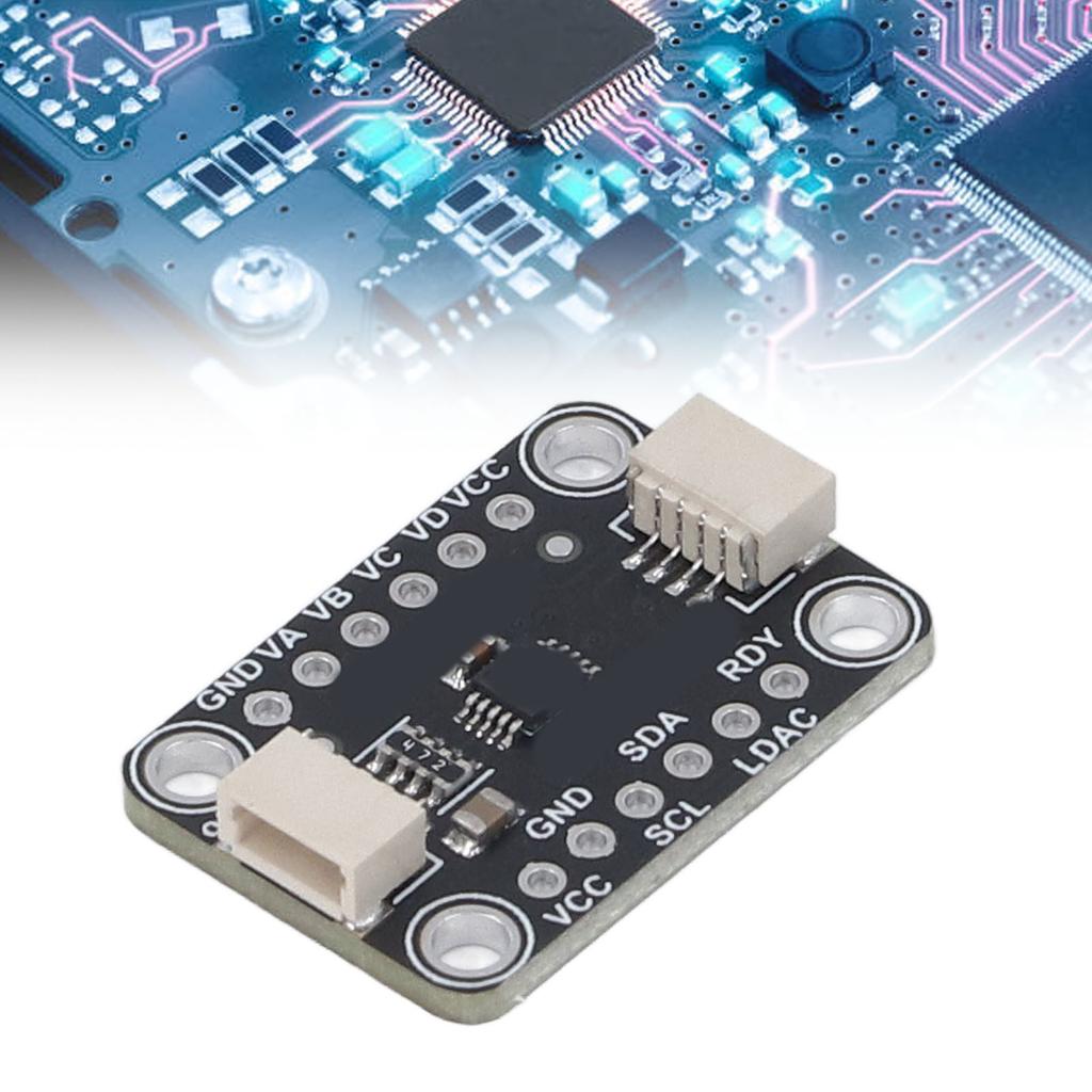 4-Way Digital To Analog Converter Module, MCP4728 12-Bit Quad   Board, I2C,   for Stemma QT Qwiic, Internal 2.048V Reference, Fast Stabilizatio