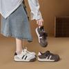 2025 autumn new platform German training shoes women's brown sports board shoes design sense retro casual Forrest Gump dad shoes