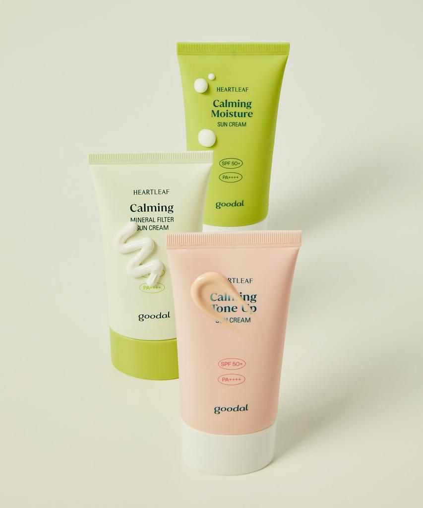 [Select 1 of 4] Goodal Houttuynia Cordata Soothing/Moisturizing/Tone-up/Mineral Sunscreen 50ml
