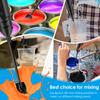 Epoxy Mixer Resin Mixer Paddles Rechargeable Drill Paint Epoxy Resin Mixer for Paint Concrete Plaster Reusable DIY Crafts