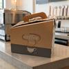 Insulated Paper Box Elegant Event Beverage Carrier for Party Guests Thermal Coffee Beer Holder Foil Lined Eco-Friendly Pack