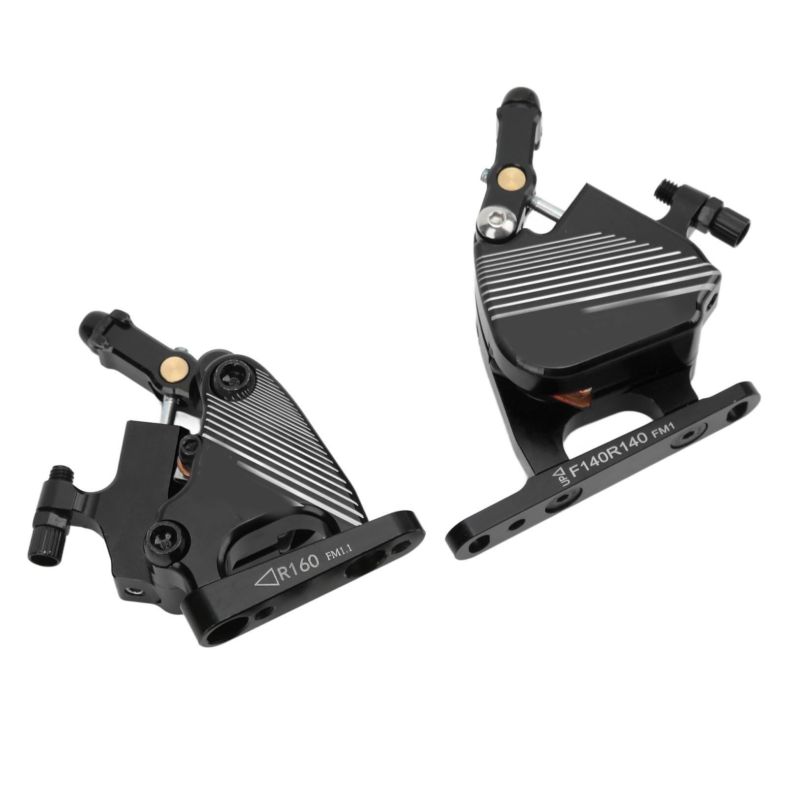 

1 Pair Hydraulic Disc Brakes Aluminum Alloy Front Rr Line Pulling Hydraulic Disc Brake Caliper for Road Bike