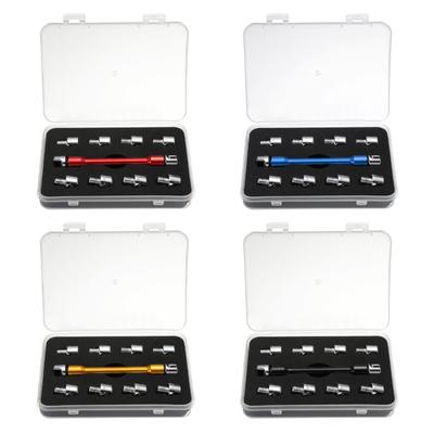 Motorcycle Spoke Spanner Wrench Set Dirt Bikes Wheel Rim Repair Tool for Adjust Bicycles Rim Tension 5.0-6.8mm