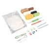 Crochet Potted Panda Kit with Crochet Hook Yarn Stuffing DIY Learn To Crochet Animal Starter Kit