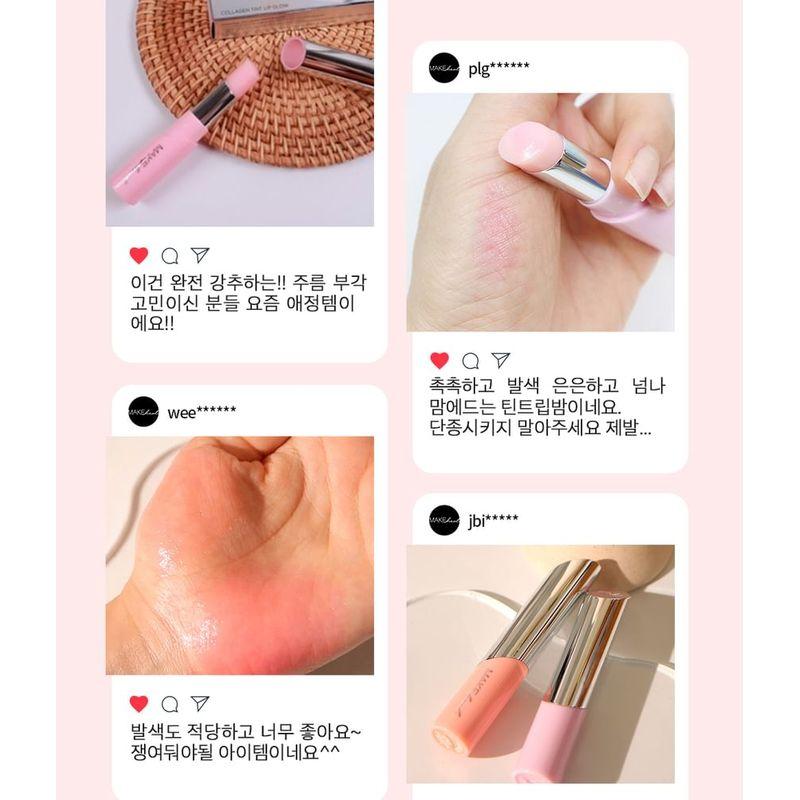 MAKEheal - Collagen Tint Lip Glow - 3 Colors