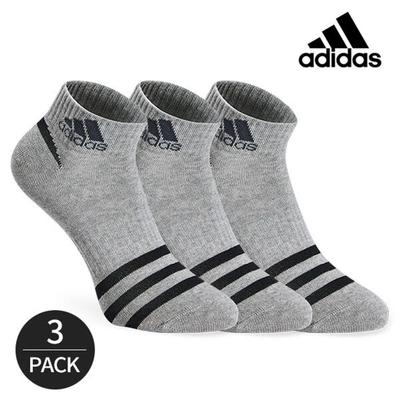 Women's Heel Line Ankle Socks 3P_GY