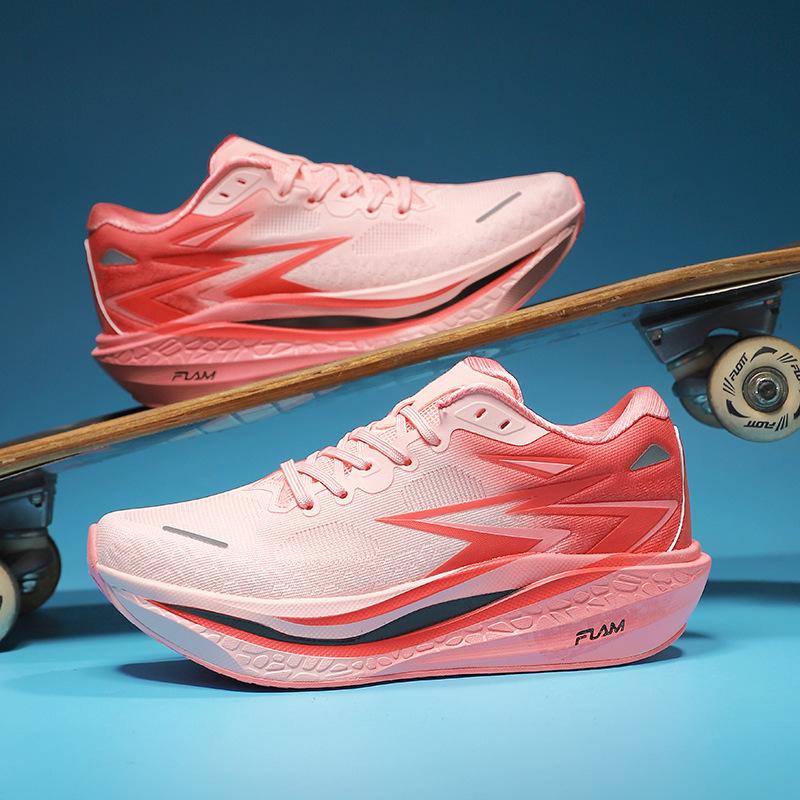 Platform sneakers Breathable and lightweight shock-absorbing running shoes Wear-resistant men's and women's comfortable shoes