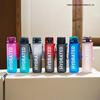 Bouteille d'eau de sport étanche 1000 ml: Tasse en plastique portable de grande capacité avec graduation pour une utilisation en extérieur