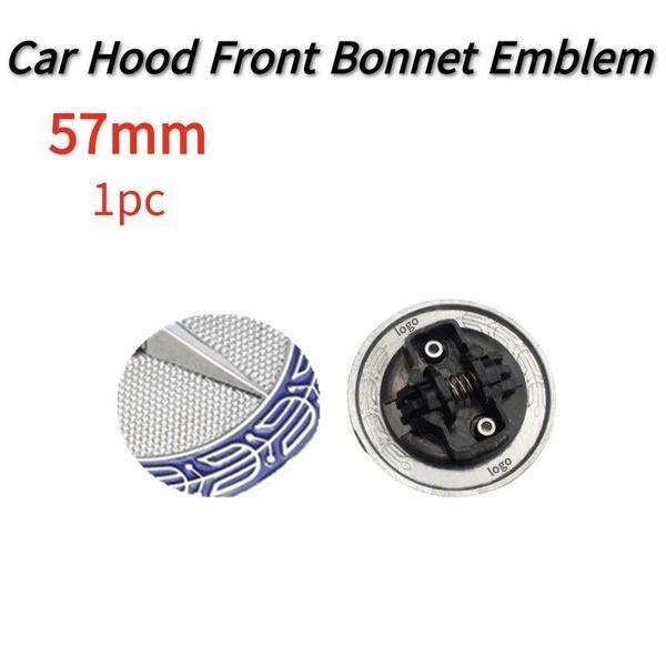 Car Hood Badge Front Emblem Accessories For W204 W211 W203 W205 W212 CLA 45 W124 W210 W202 W164 W221, 57mm
