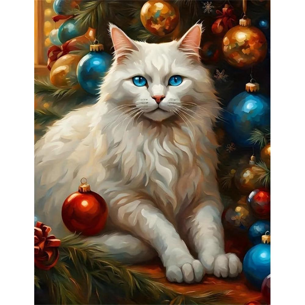 5D Diamond Painting Set Cats Animals Diamond Rhinestones Paintings Diy Crystal Gift Full Square Round Drill Home Decor