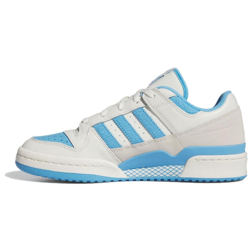 Adidas Forum Low CL Ivory Semi Blue Burst Unisex Sneakers Cream IG3779
