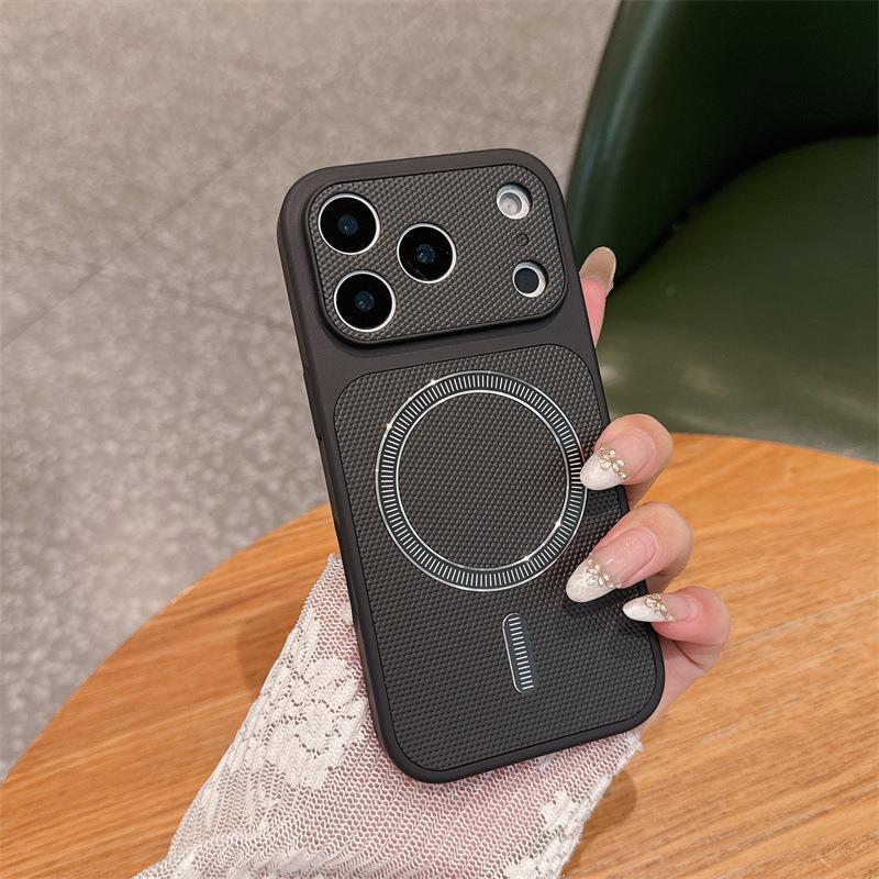 

Apple iPhone 16 Pro Max Frosted Magnetic Protective Case - Drop-proof, Compatible with Apple 17 Large Window. iPhone 11