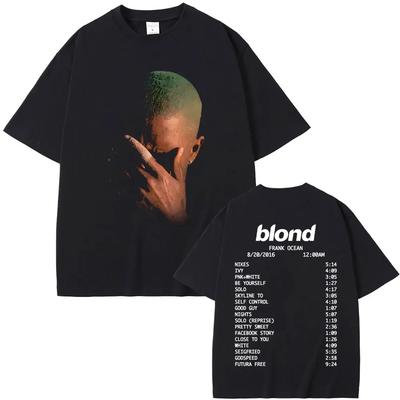 Rapper Frank Modă Vintage Tricouri Grafice Bărbați Femei Ocean Hip Hop Tendință Tricouri Blond Tricou Bărbat Tricou