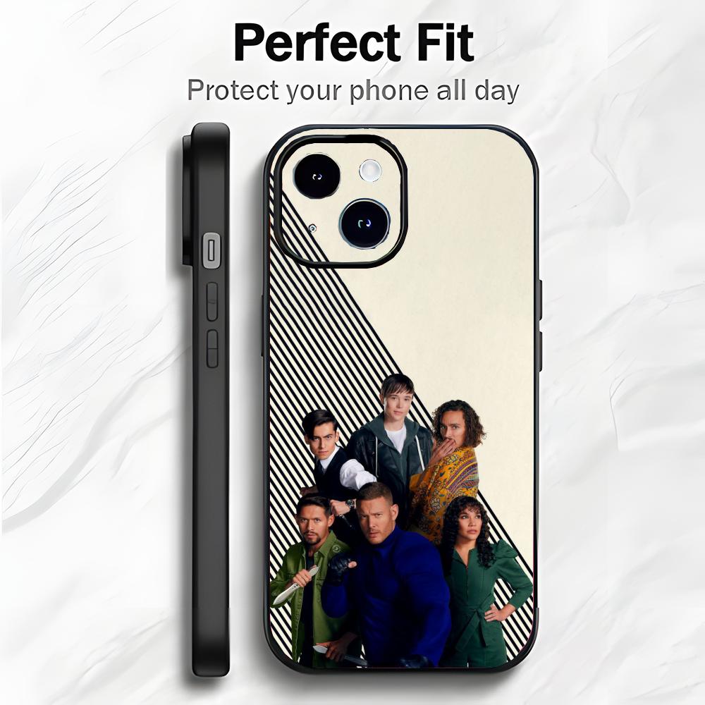 Superhero Drama The U-Umbrella Academ Phone Case Phone Case Soft Packaging Lightweight For iPhone17 16 15 14 13ProMax