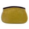 CARTIER Pouch business bag By color leather Clutch bag mustard leather Women Used