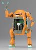 Hasegawa Creator Works Series 20 Mechatro Wego Orange Scale Plastic Model CW13 No.02 1/20