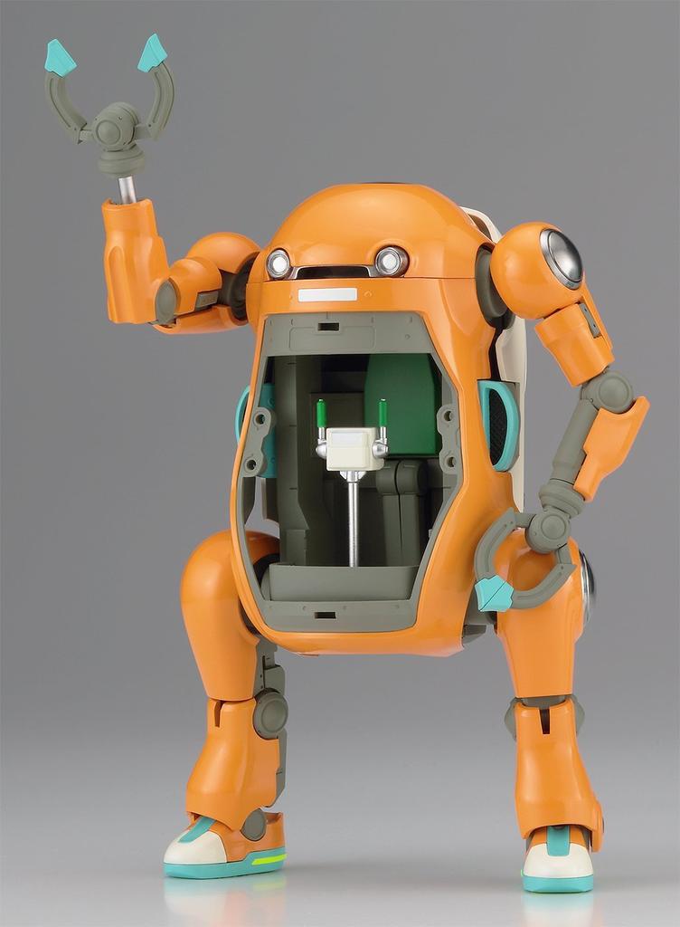 Hasegawa Creator Works Series 20 Mechatro Wego Orange Scale Plastic Model CW13 No.02 1/20