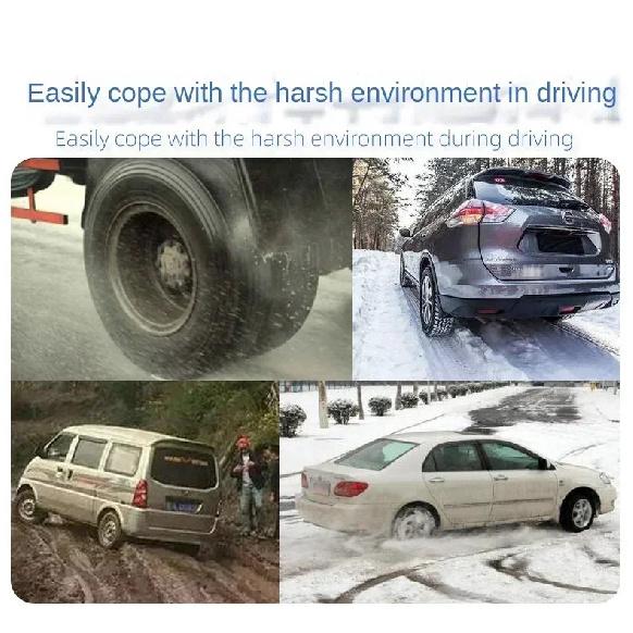 1-50PCS Winter Car Anti-skid Chain High Quality Cable Tie Strong Antiskid Reusable Anti-Slip Nylon Cable Ties for Car Tire