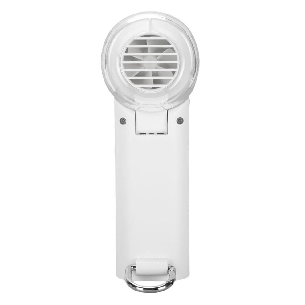 Rechargeable Portable Handheld Fan 5-Speed, 3600mAh, 162mm White