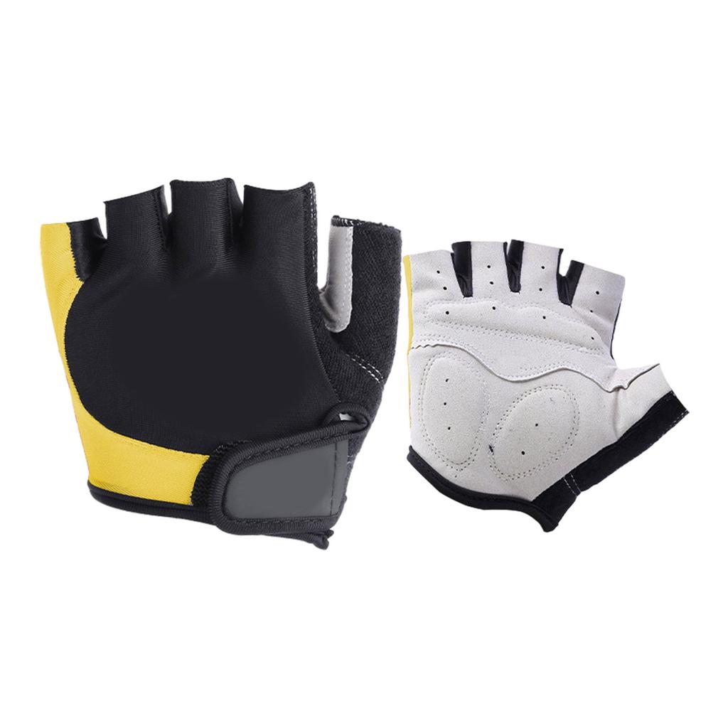 1 Paar Stoßfeste Handschuhe Fahrräder Feldhandschuhe Motorradfahrt Fitnessstudiohandschuhe Geeignet für Radfahren Übung